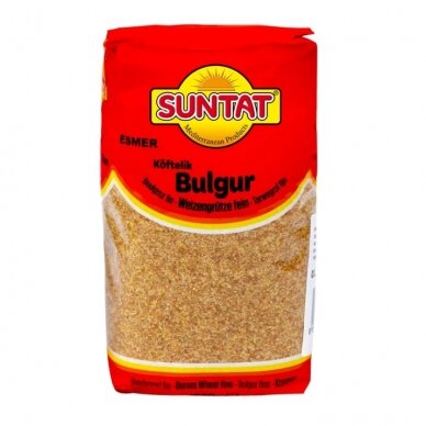 Bulgur tamsios smulkios kviečių kruopos SUNTAT, 1 kg