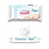 Drėgnosios kūdikių servetėlės COTTONINO PURE, 80 vnt