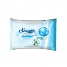 Drėgnosios servetėlės SENZATE TRAVEL ANTIBACTERIAL, 20 vnt