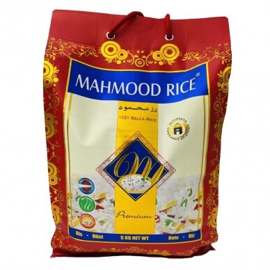 Ilgagrūdžiai BASMATI ryžiai 1121 sella MAHMOOD RICE, 4,5 kg