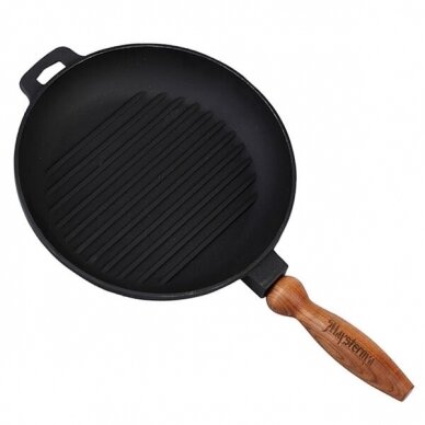 Ketaus grilio keptuvė 24*4 cm GRILL | T308 2