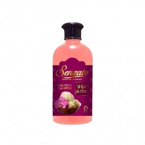 Plaukų šampūnas SENZATE SHEA BUTTER, 500 ml