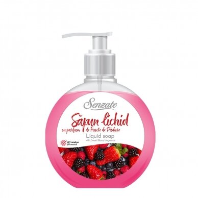 Skystasis muilas SENZATE SWEET BERRY, 500 ml