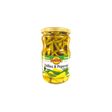 Čili ir aitrieji pipirai "Piri Piri" 660 g