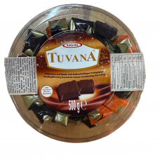 Įvairių šokoladinių saldainių dėžutė TUVANA, 500g