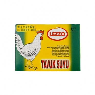 Vištienos sultinys LEZZO, 8*20g